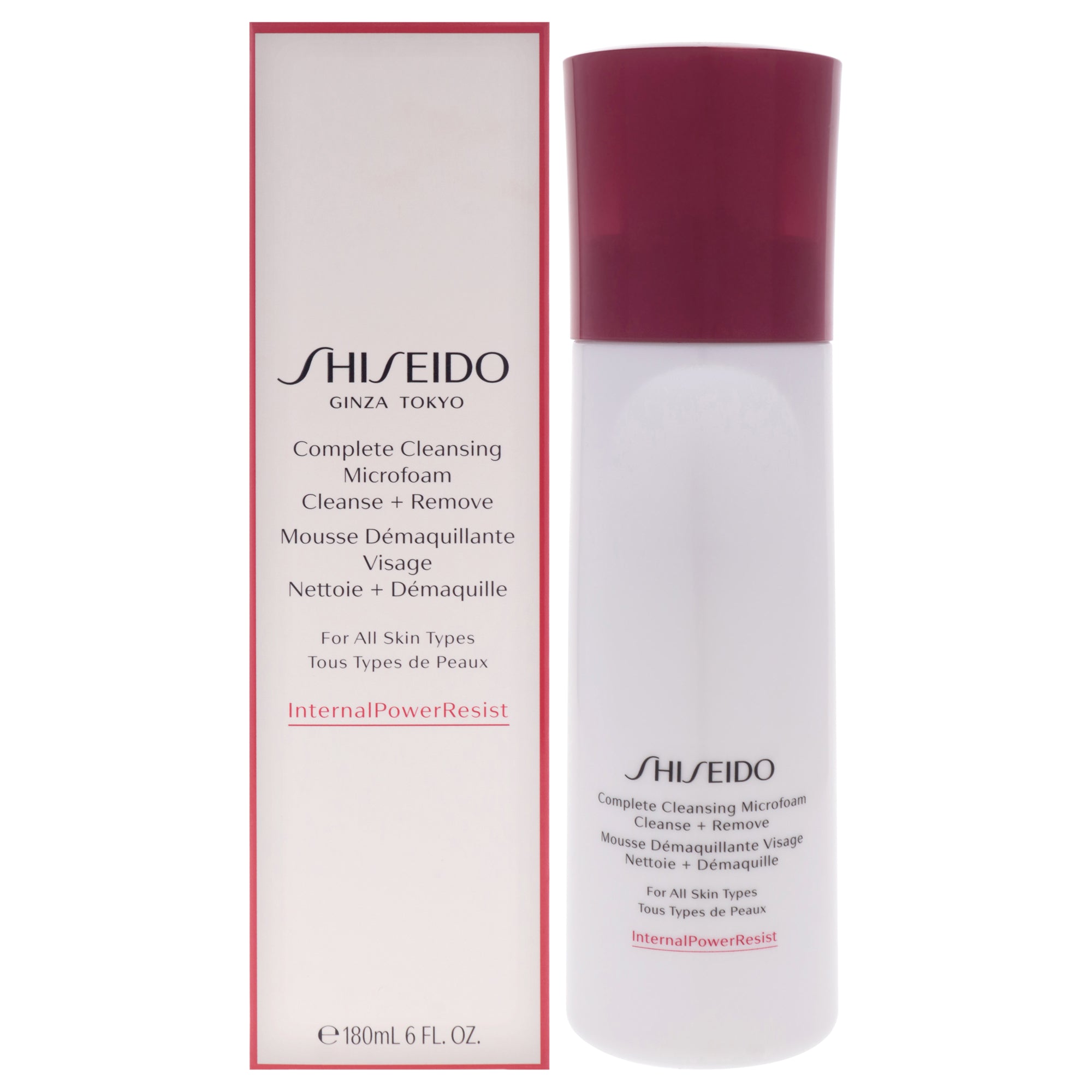 Complete Cleansing Microfoam by Shiseido for Women - 6 oz Cleanser