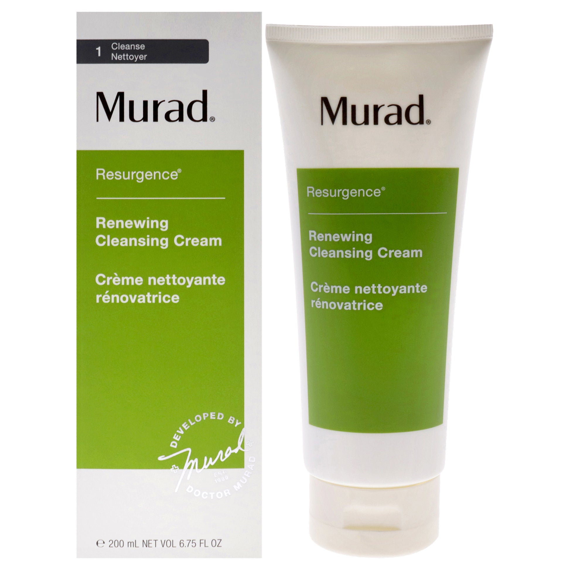 Renewing Cleansing Cream by Murad for Unisex - 6.75 oz Cleanser