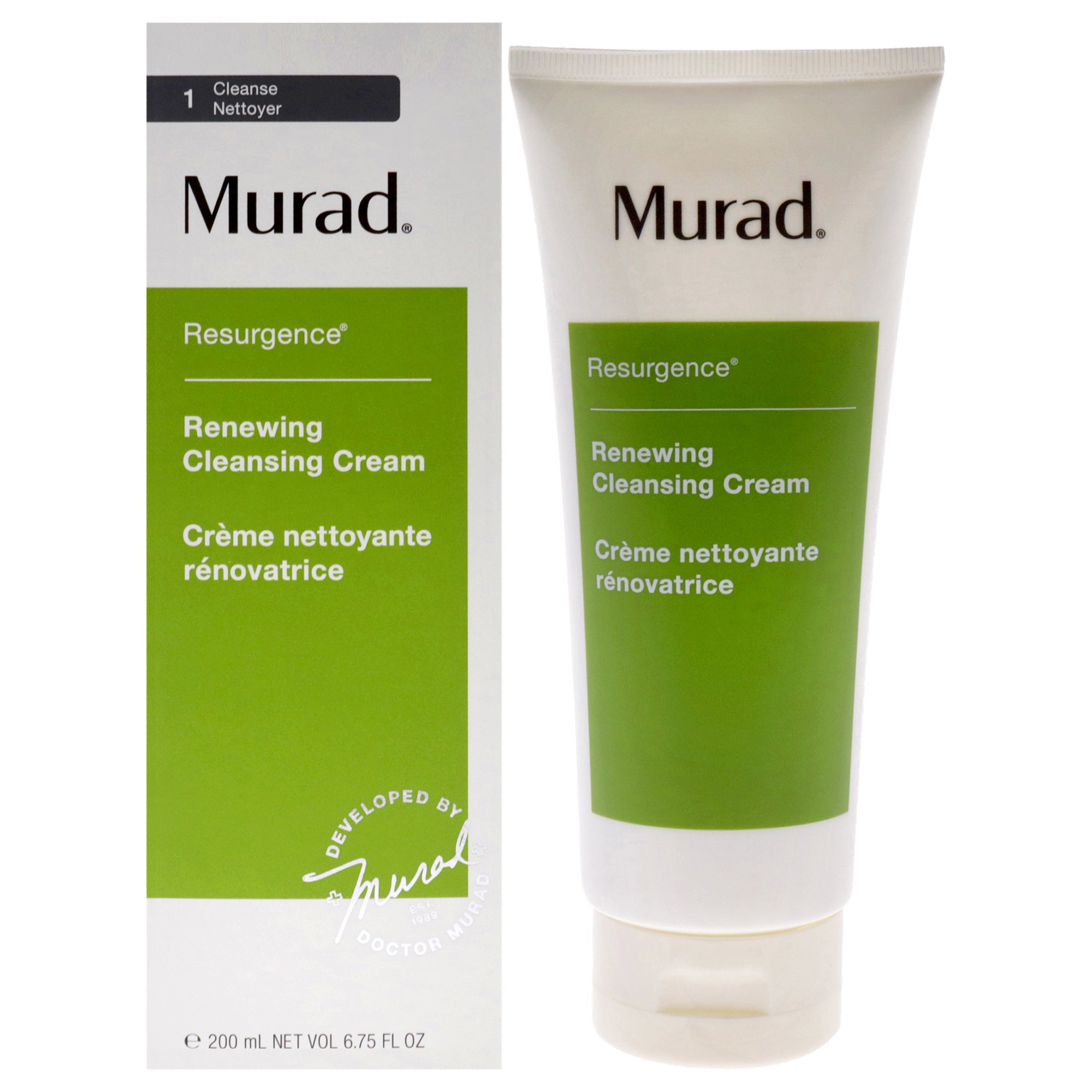 Renewing Cleansing Cream by Murad for Unisex - 6.75 oz Cleanser