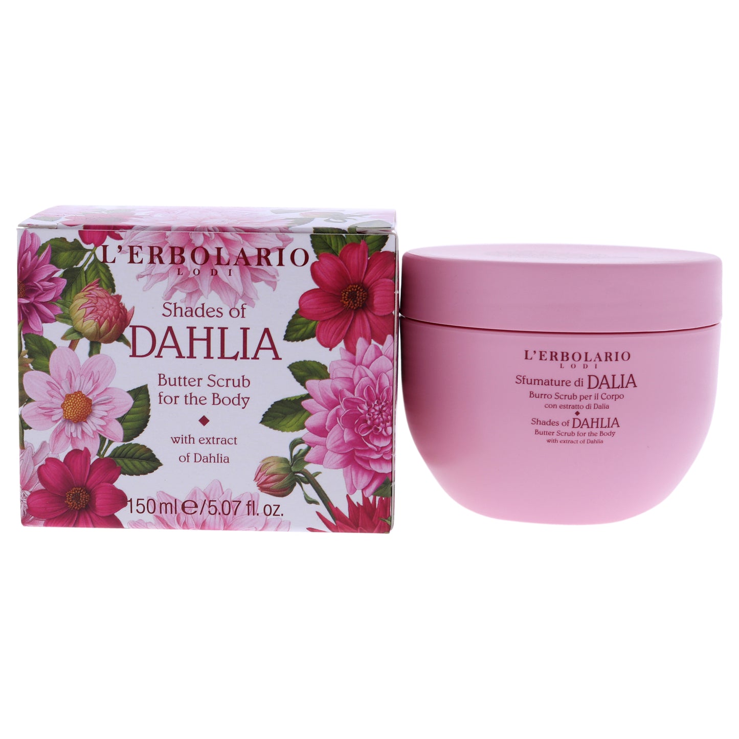 Butter Scrub - Shades of Dahlia by LErbolario for Unisex - 5.07 oz Scrub