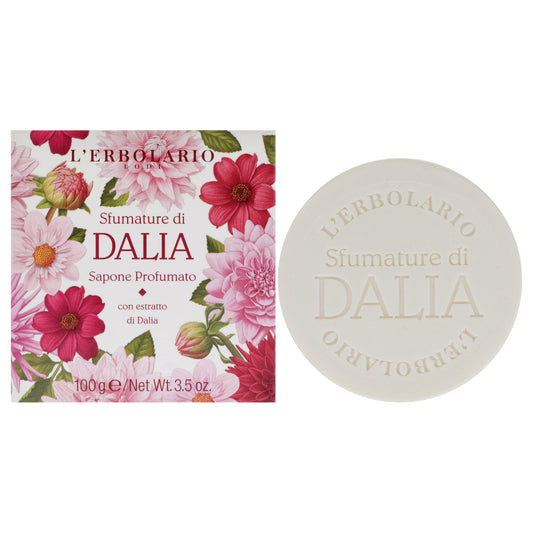 Perfumed Bar Soap - Shades of Dahlia by LErbolario for Unisex - 3.5 oz Soap