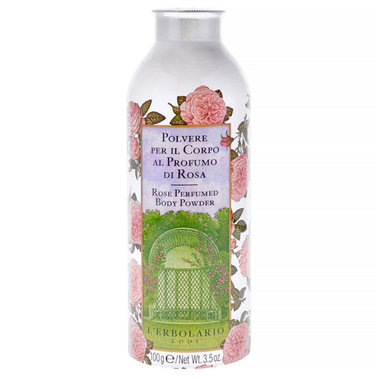 Perfumed Body Powder - Rose by LErbolario for Unisex - 3.5 oz Powder