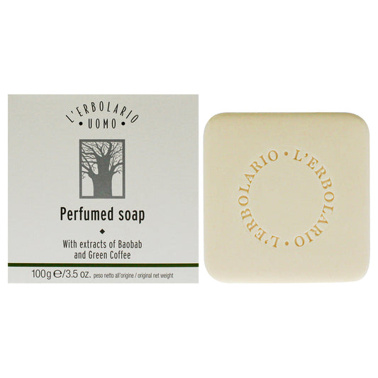 Perfumed Soap - Uomo by LErbolario for Men - 3.5 oz Soap
