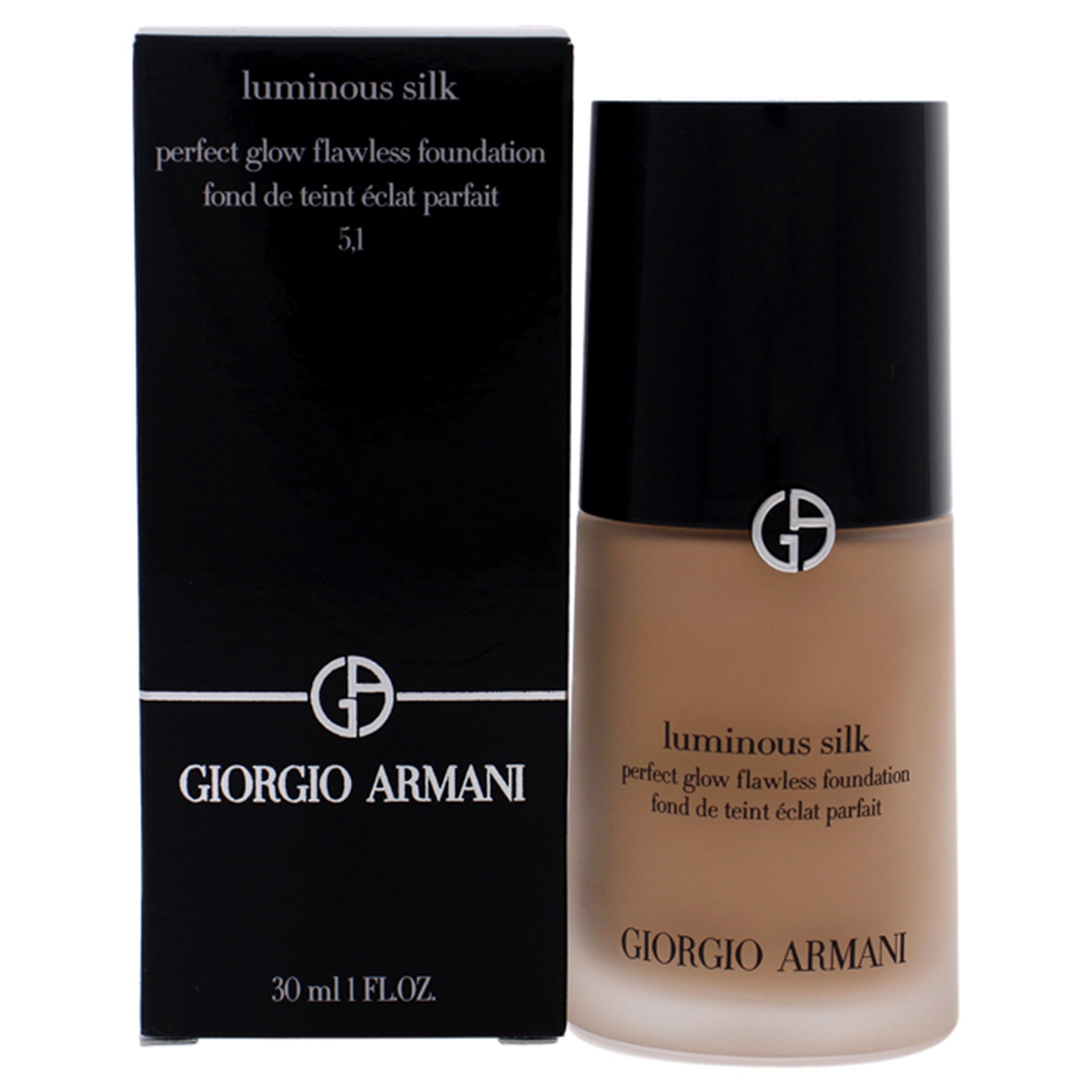 Luminous Silk Foundation - 5.1 Light to Medium-Pink by Giorgio Armani for Women - 1 oz Foundation