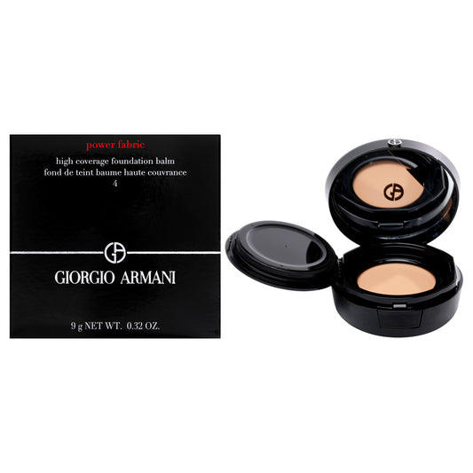 Power Fabric High Coverage Foundation Balm - 04 Deauville by Giorgio Armani for Women - 0.32 oz Foundation