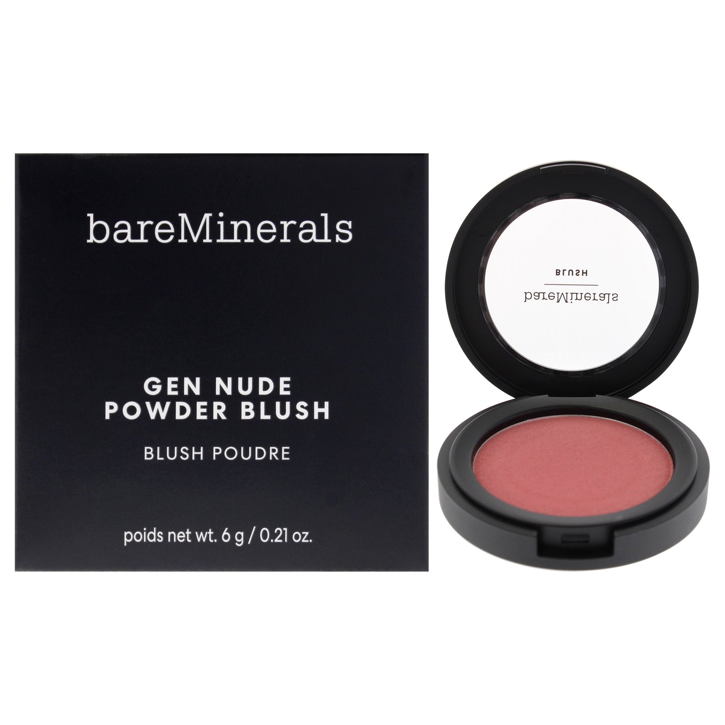 Gen Nude Powder Blush - On the Mauve by bareMinerals for Women - 0.21 oz Blush