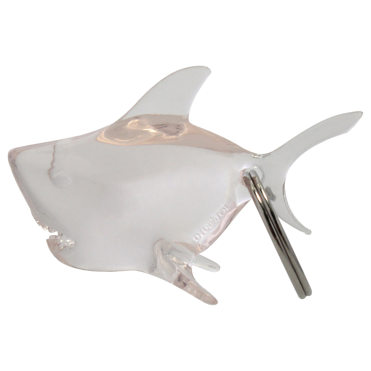 Color-Changing Key Chain Shark - Red by DelSol for Women - 1 Pc Keychain