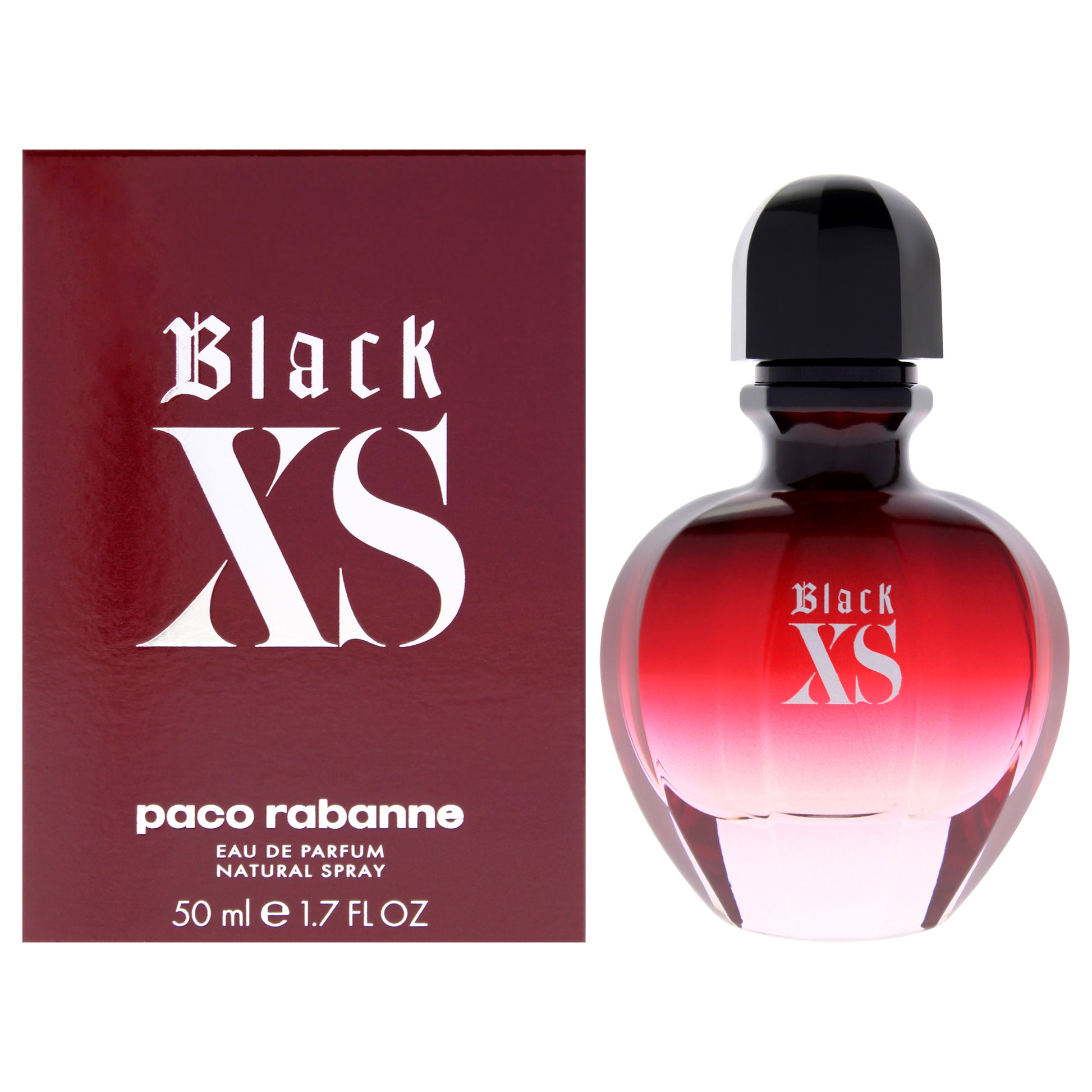 Black XS by Paco Rabanne for Women - 1.7 oz EDP Spray