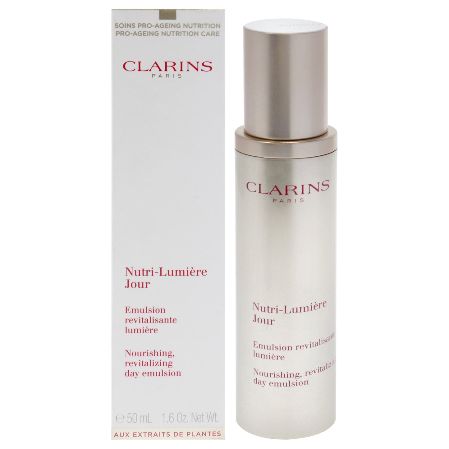 Nutri-Lumiere Day Emulsion by Clarins for Unisex - 1.6 oz Emulsion