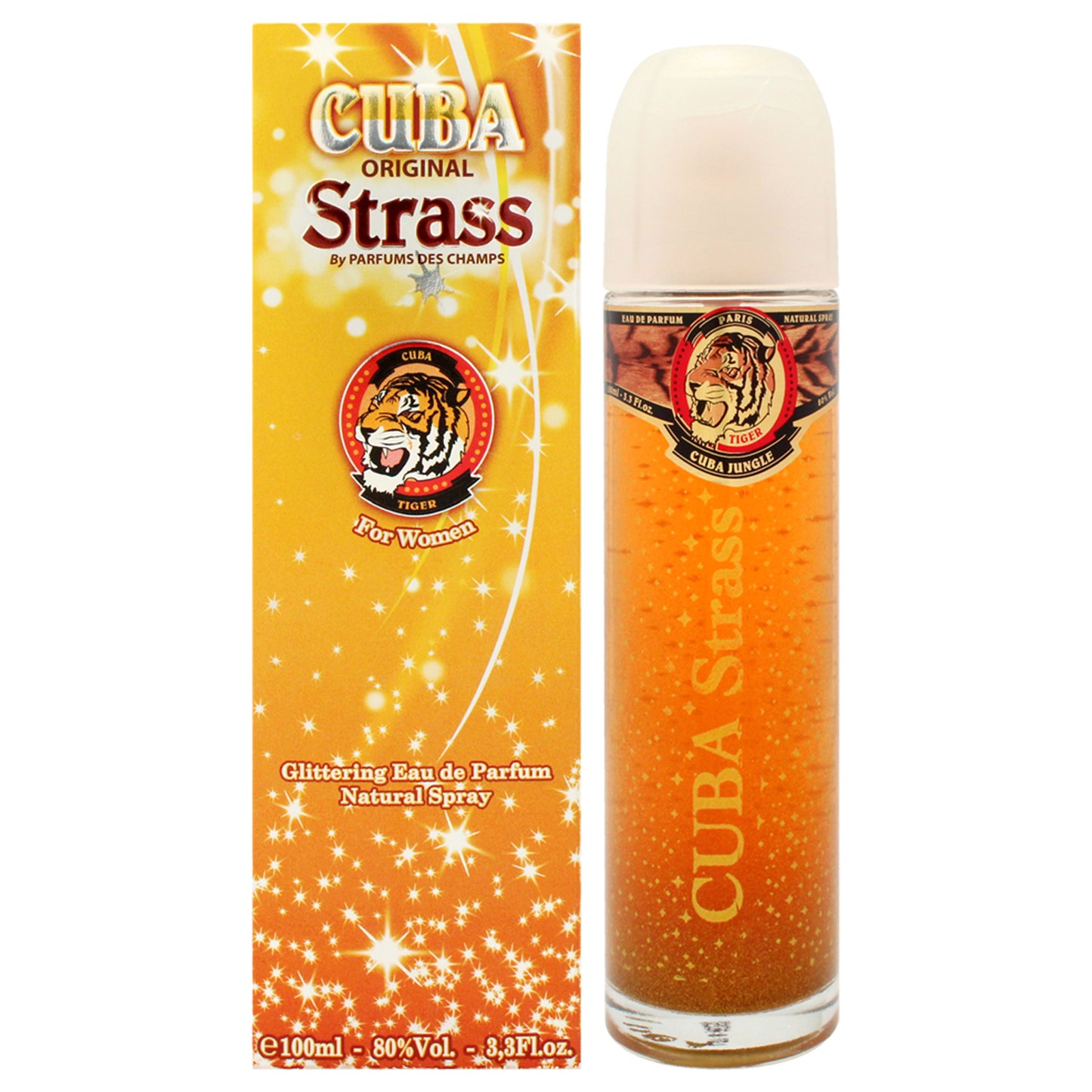 Cuba Strass Tiger by Cuba for Women - 3.3 oz EDP Spray