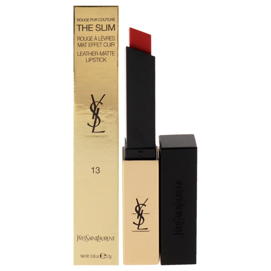 Rouge Pur Couture The Slim Matte Lipstick - 13 Original Coral 0.08 oz Lipstick