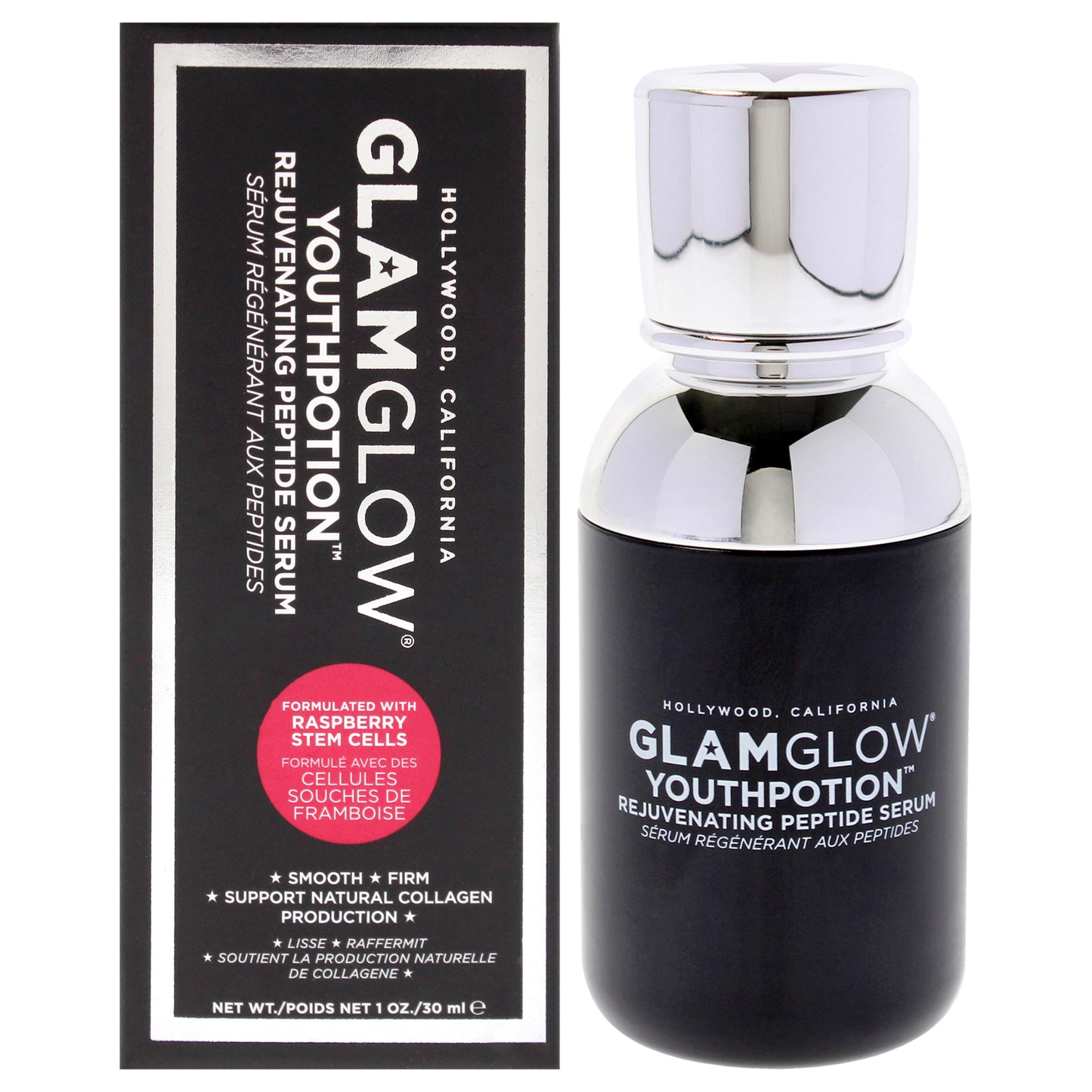 Youthpotion Rejuvenating Peptide Serum by Glamglow for Women - 1 oz Serum