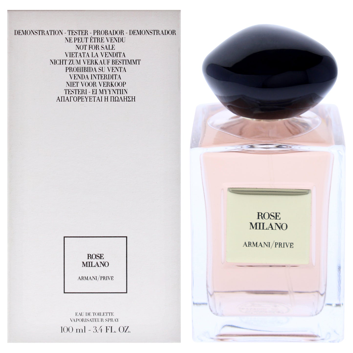Prive Rose Milano by Giorgio Armani for Women - 3.4 oz EDT Spray