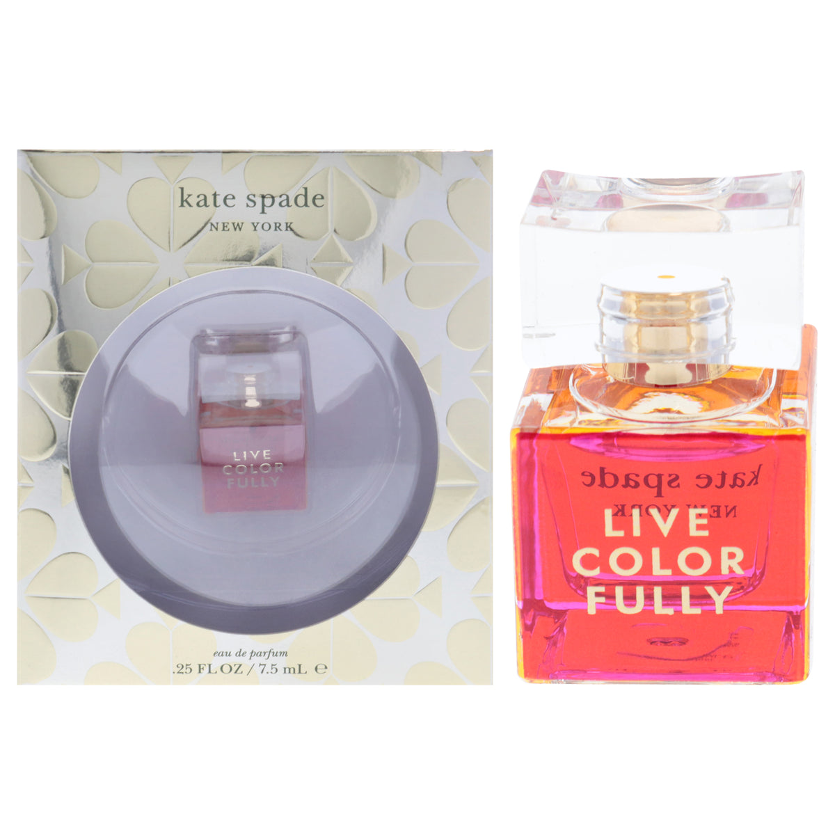 Live Color Fully Holiday Ornament by Kate Spade for Women - 0.25 oz EDP Splash