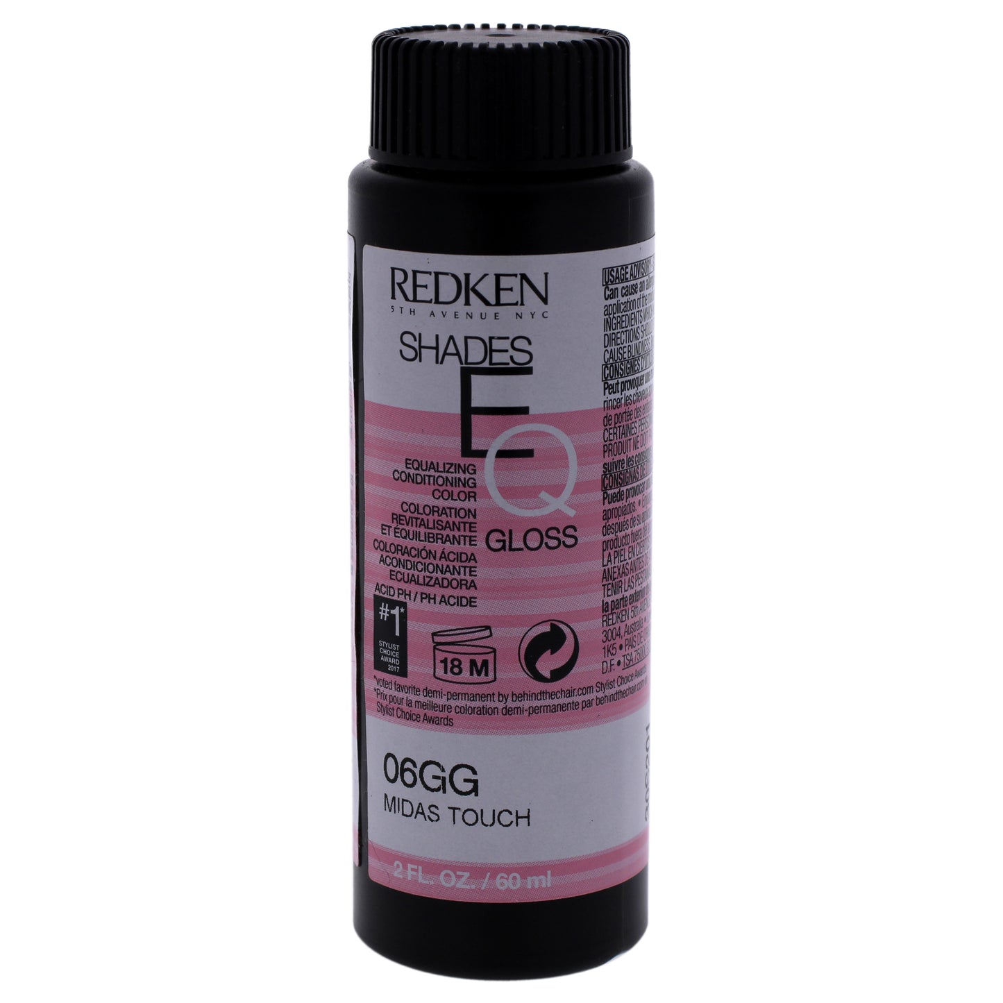 Shades EQ Color Gloss - 06GG Midas Touch by Redken for Unisex - 2 oz Hair Color