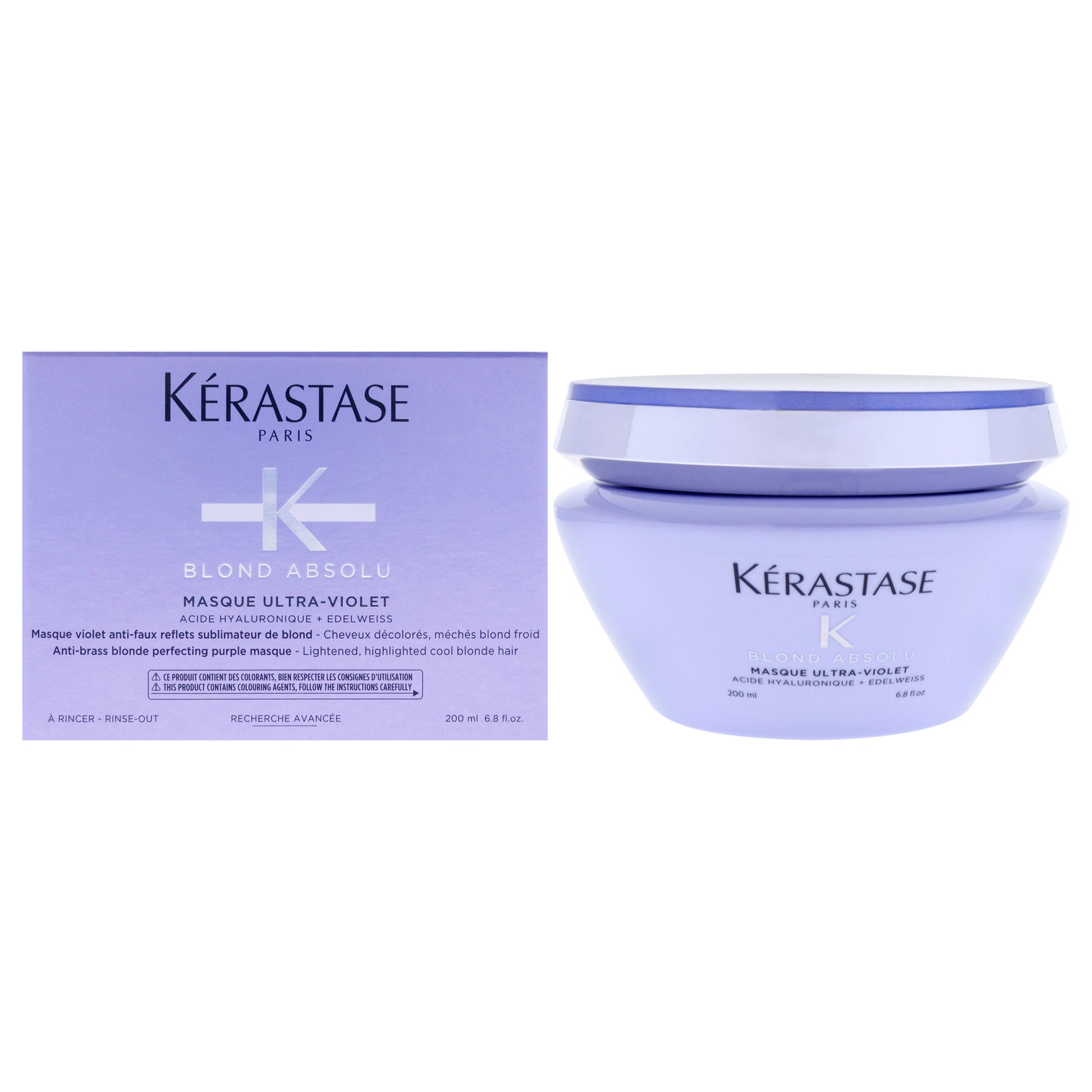 Blond Absolu Ultra Violet Masque by Kerastase for Unisex - 6.8 oz Masque