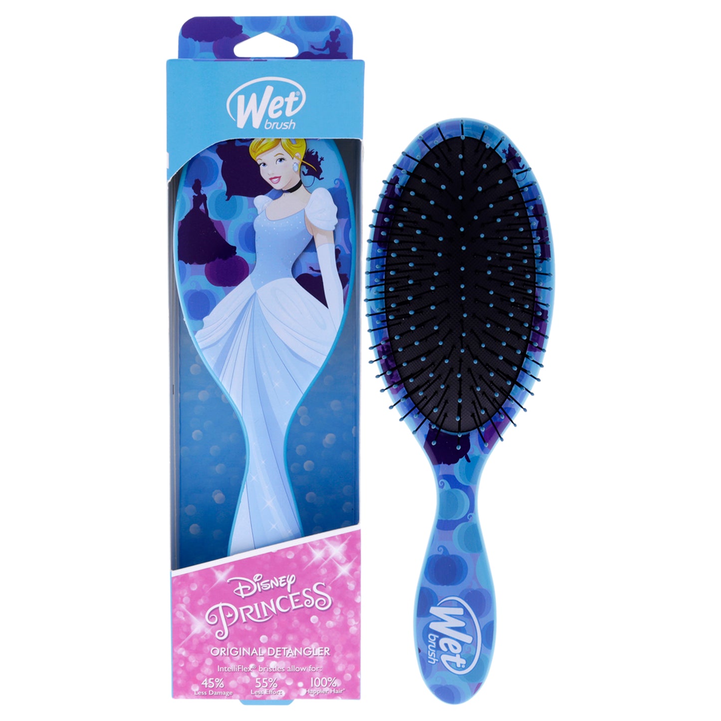 Original Detangler Disney Princess Brush - Cinderella 1 Pc Hair Brush