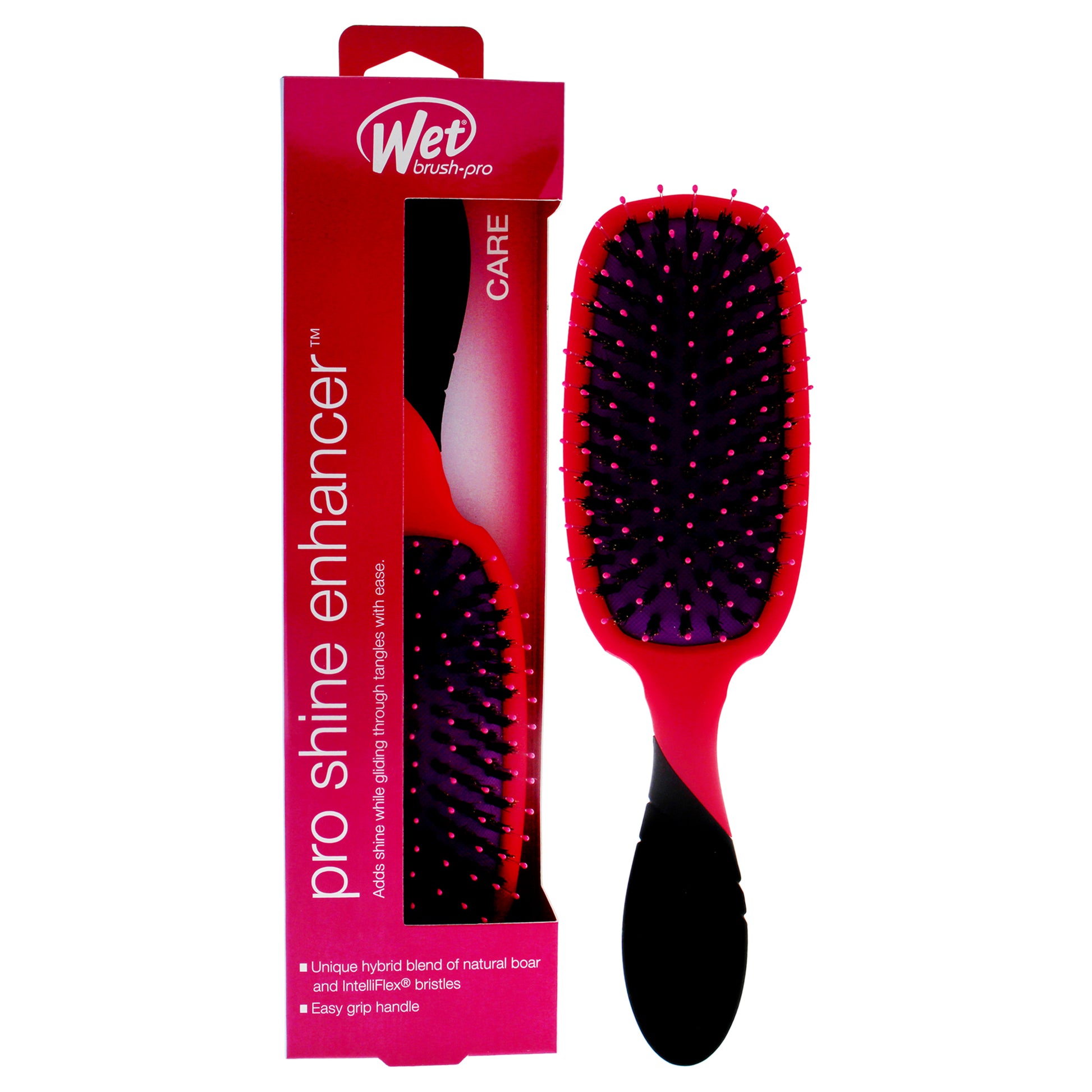 Pro Detangler Shine Enhancer Brush - Pink by Wet Brush for Unisex - 1 Pc Hair Brush