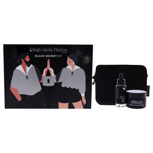 Black Secret Kit 3 Pc 1.7oz Skin Renewing Micropeeling Cream
