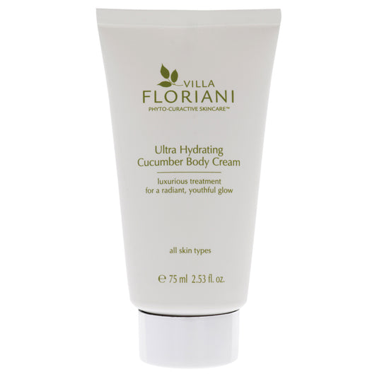 Ultra Hydrating Cucumber Body Cream by Villa Floriani for Women - 2.53 oz Body Cream