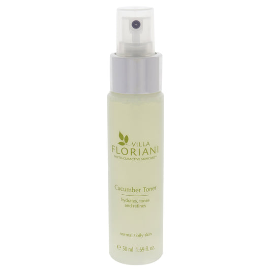 Cucumber Toner by Villa Floriani for Women - 1.69 oz Toner