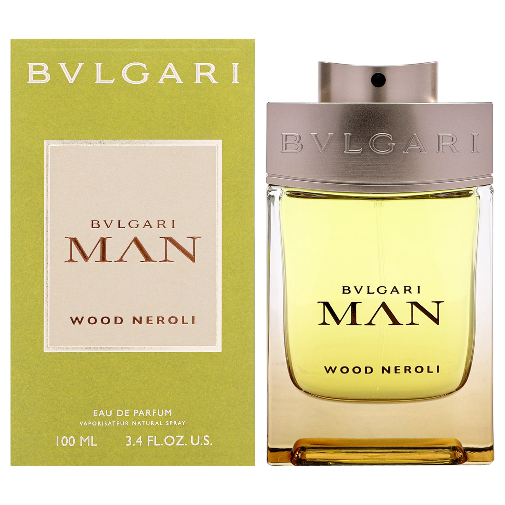 Bvlgari Man Wood Neroli by Bvlgari for Men - 3.4 oz EDP Spray