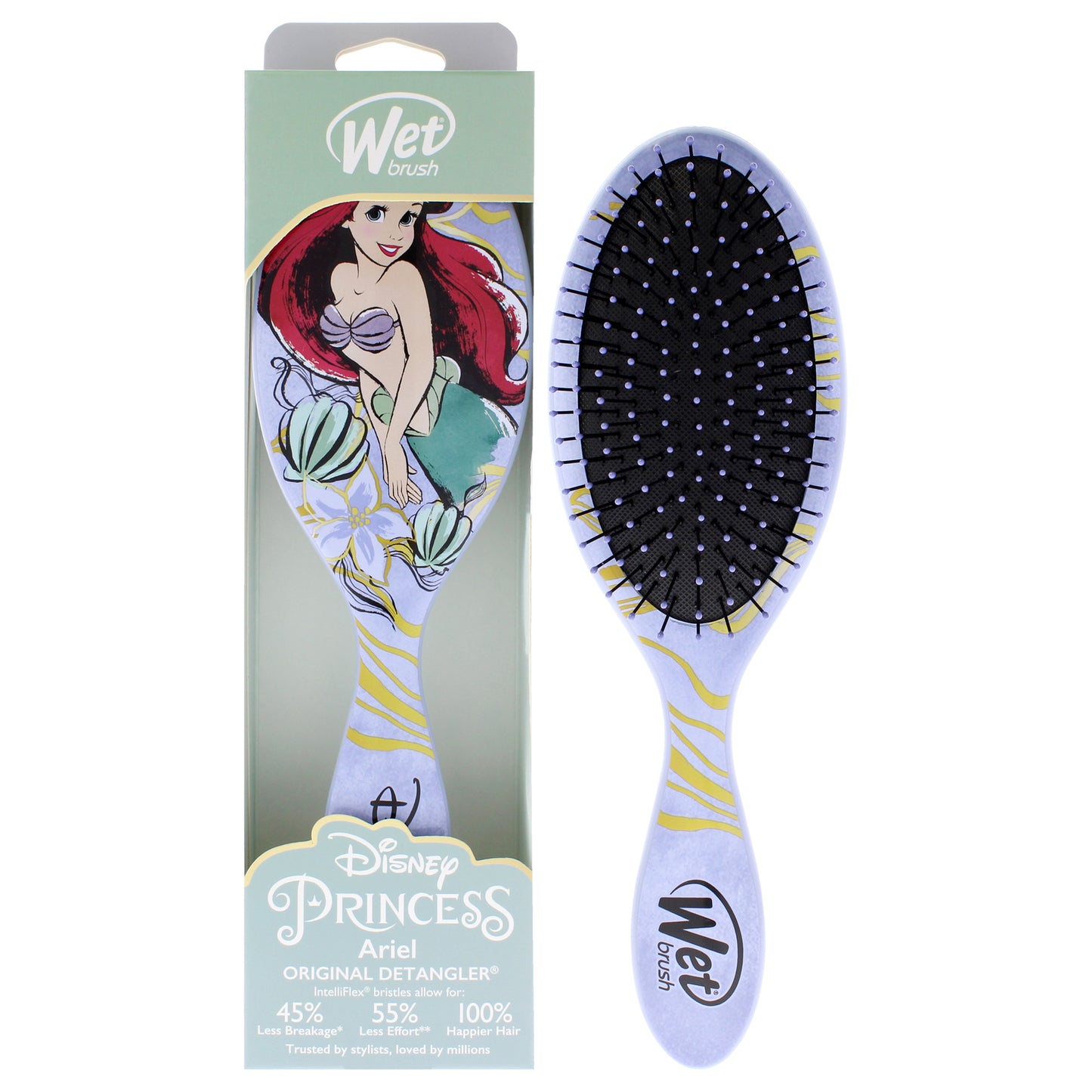 Original Detangler Disney Princess Brush - Ariel 1 Pc Hair Brush