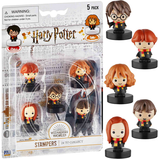 Harry Potter Stampers Blister - 5 (S1) - A by PMI for Kids - 5 Pc Stampers