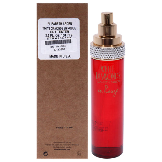 White Diamonds En Rouge by Elizabeth Taylor for Women - 3.3 oz EDT Spray