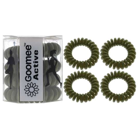 Active The Markless Hair Loop Set - Tough As Turf by Goomee for Women - 4 Pc Hair Tie