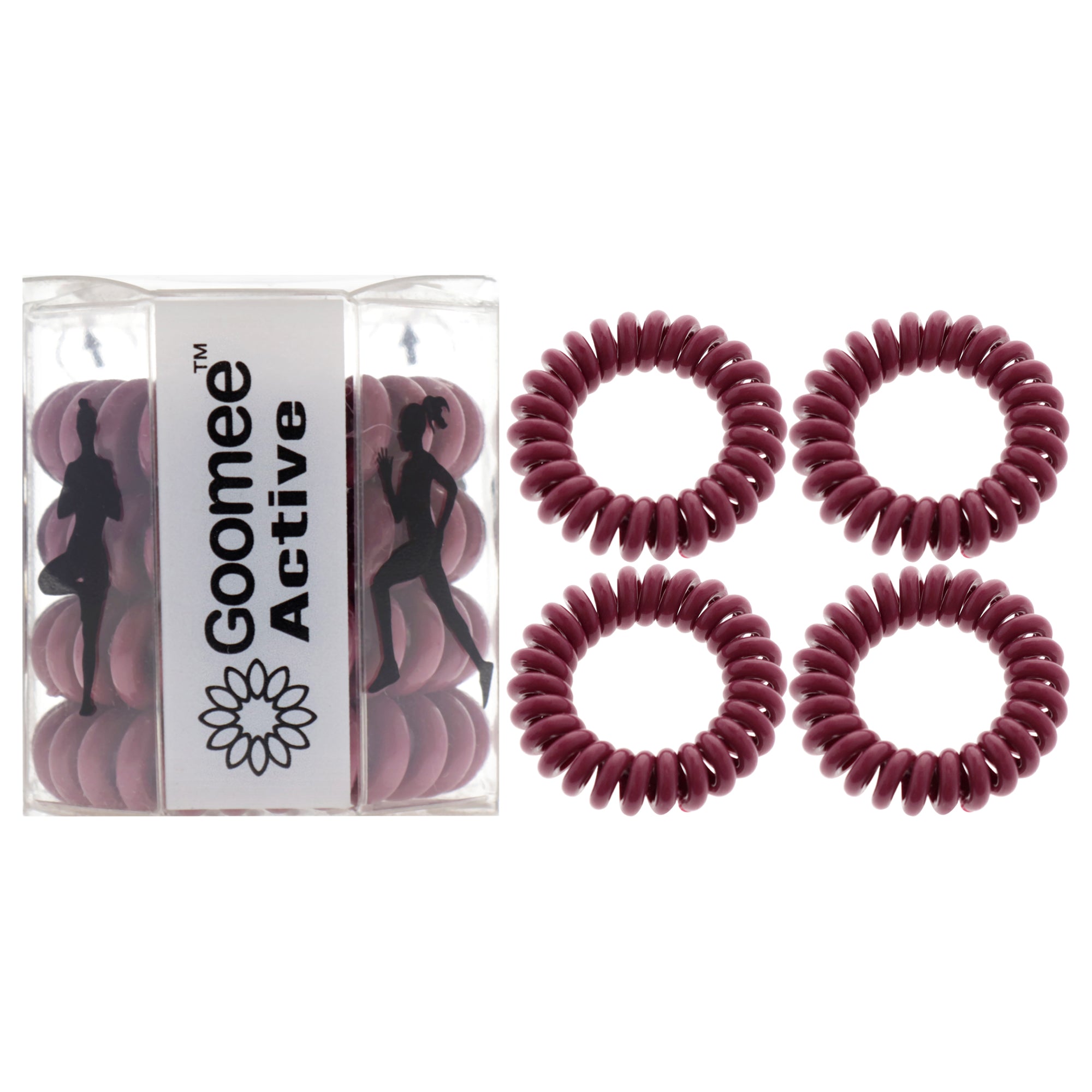 Active The Markless Hair Loop Set - On Track by Goomee for Women - 4 Pc Hair Tie