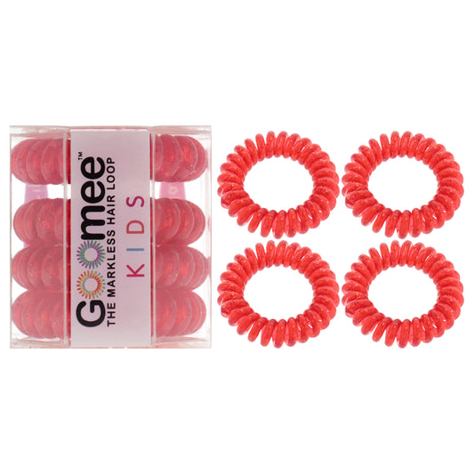 Kids The Markless Hair Loop Set - Enchanted Rose by Goomee for Kids - 4 Pc Hair Tie