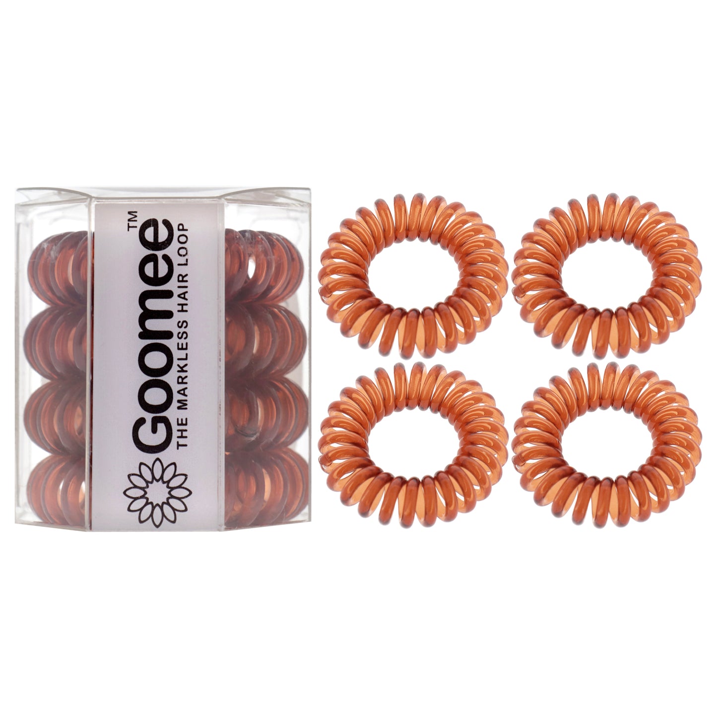 The Markless Hair Loop Set - Koke by Goomee for Women - 4 Pc Hair Tie