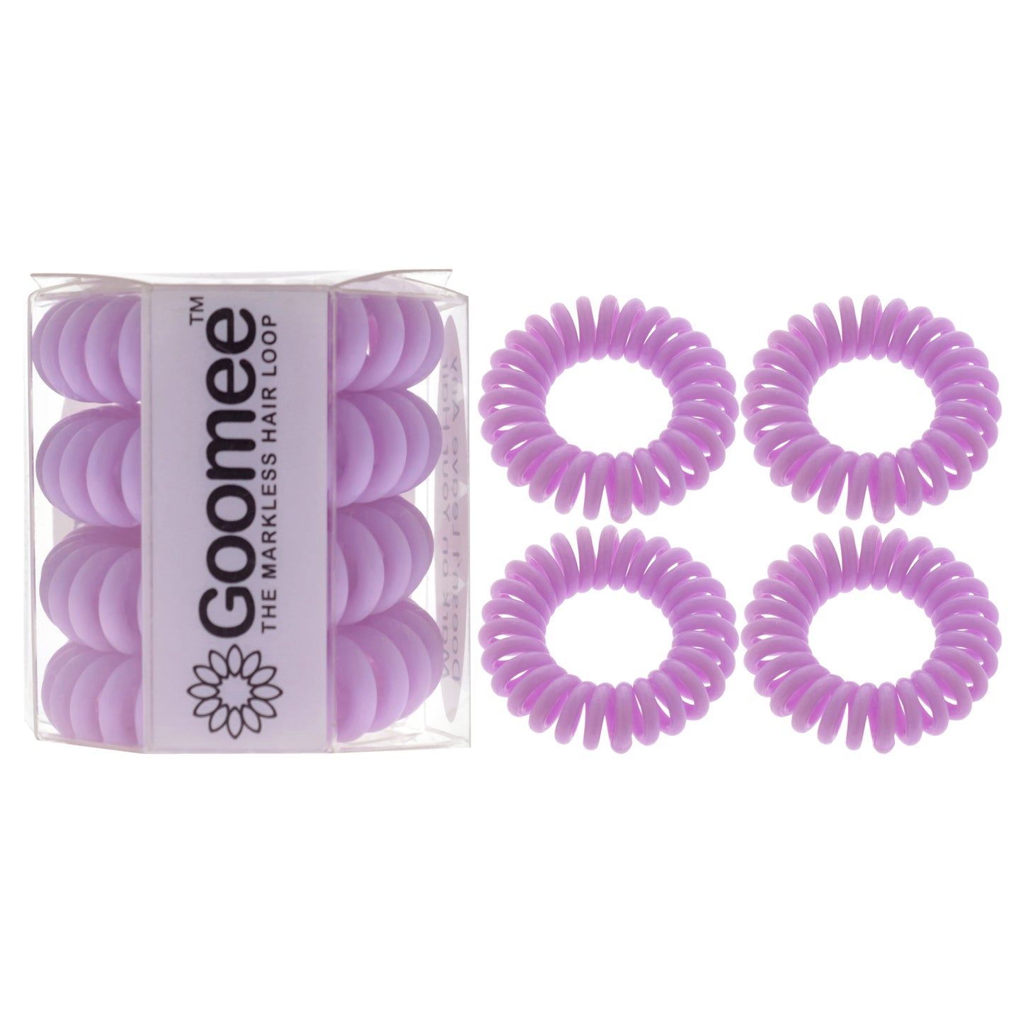 The Markless Hair Loop Set - Love n Der by Goomee for Women - 4 Pc Hair Tie
