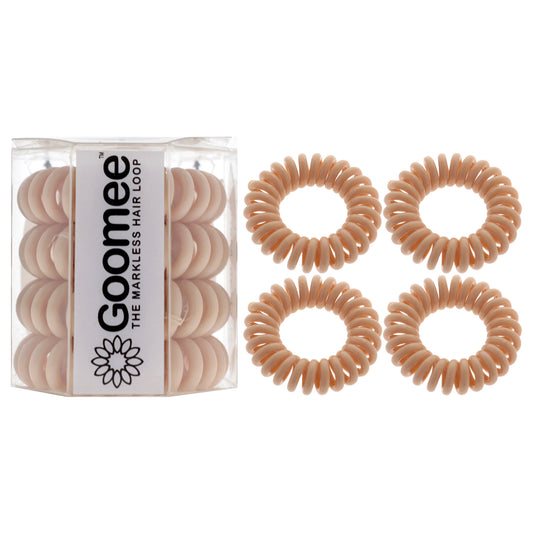 The Markless Hair Loop Set - Sahara by Goomee for Women - 4 Pc Hair Tie