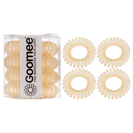 The Markless Hair Loop Set - Whiskey by Goomee for Women - 4 Pc Hair Tie