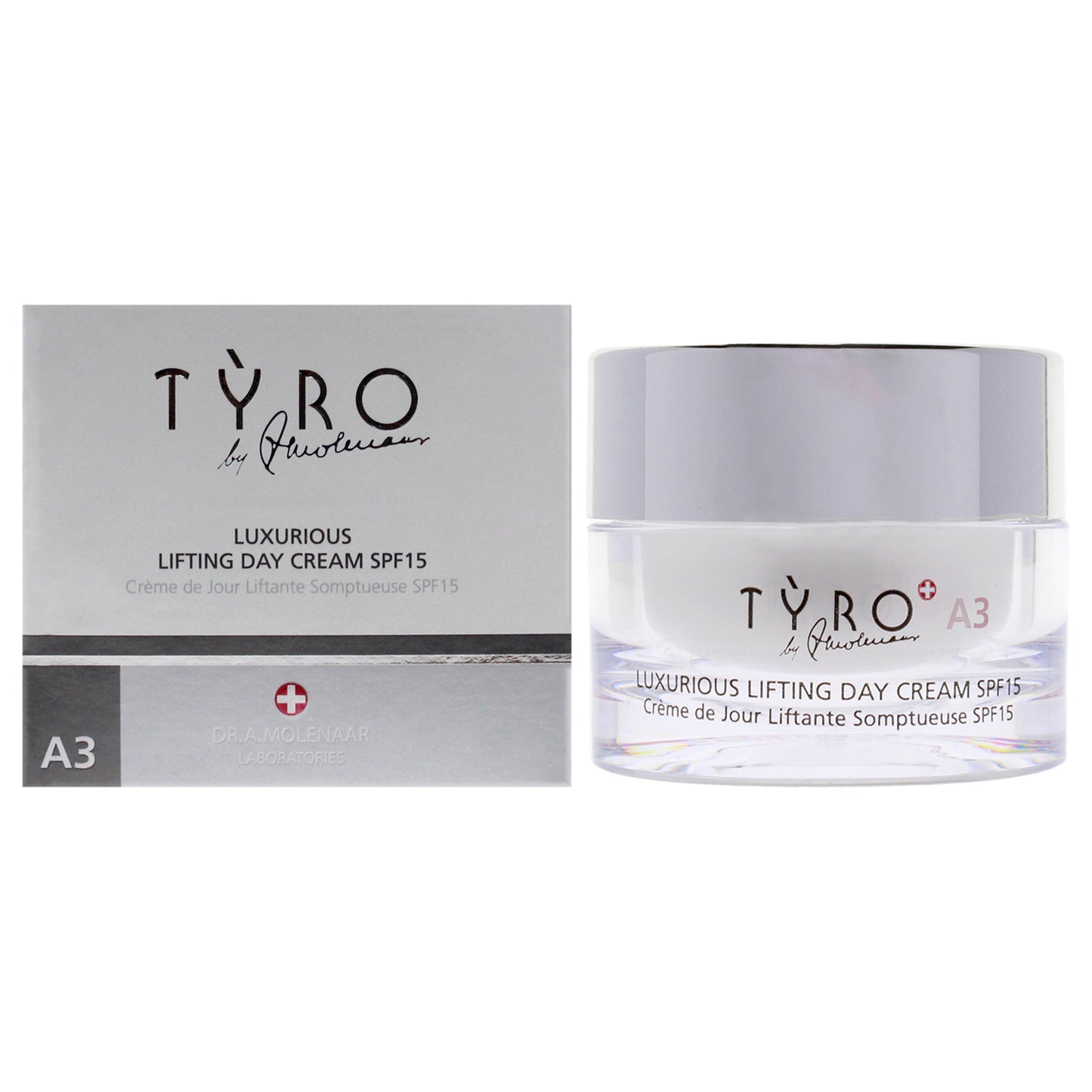 Luxurious Lifting Day Cream SPF 15 by Tyro for Unisex - 1.69 oz Cream