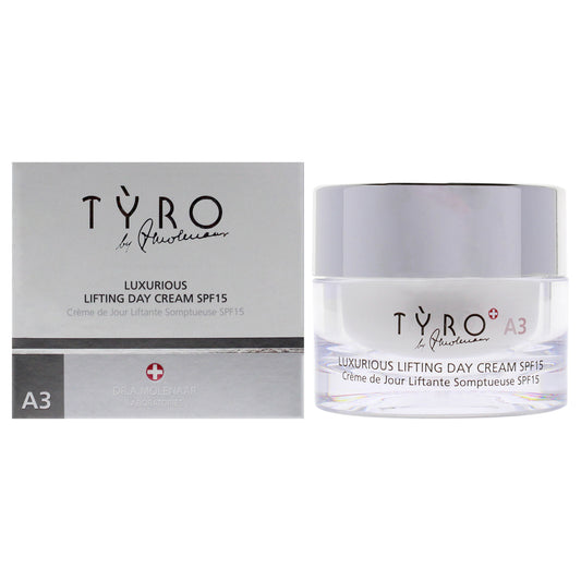Luxurious Lifting Day Cream SPF 15 by Tyro for Unisex - 1.69 oz Cream