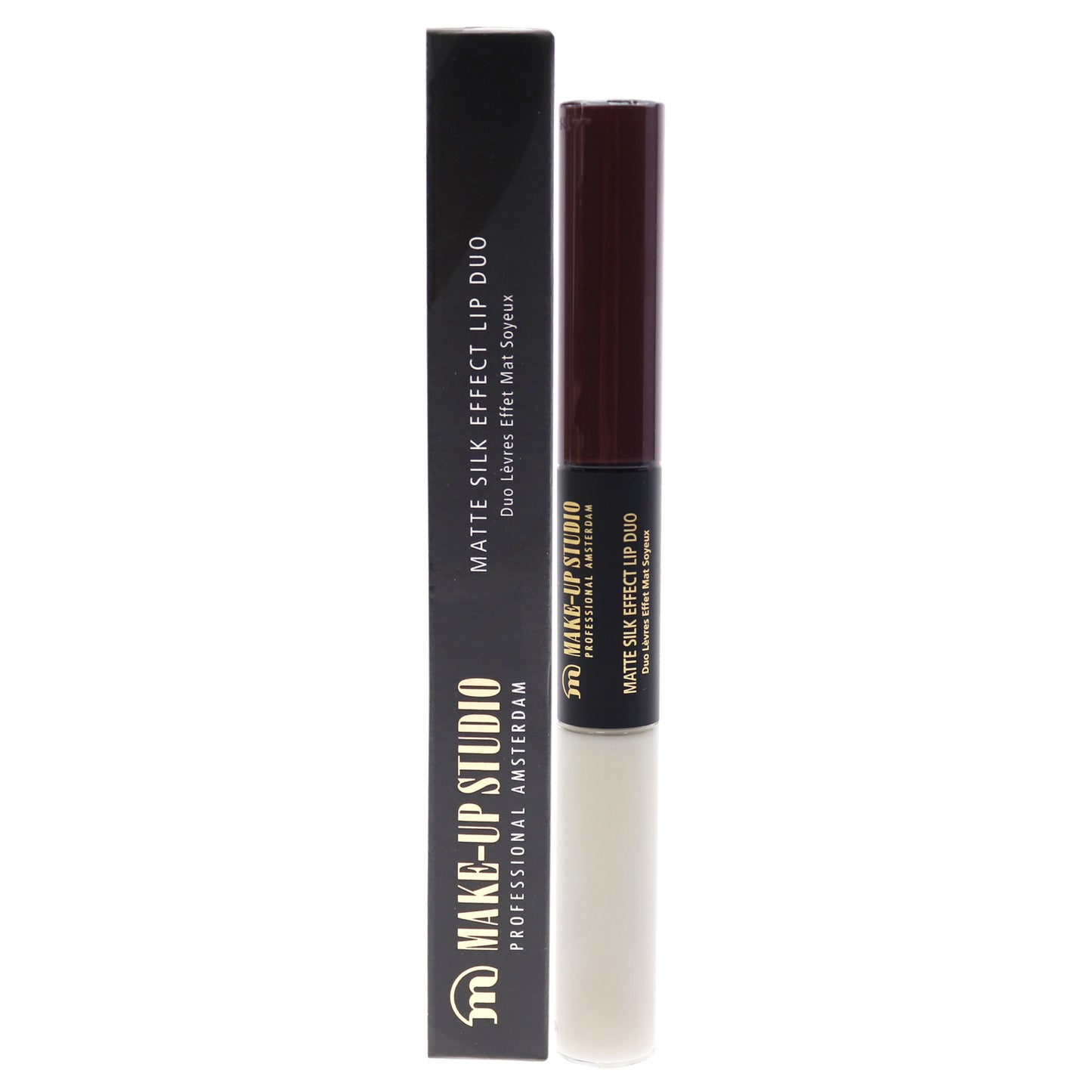 Matte Silk Effect Lip Duo - Juicy Blackberry by Make-Up Studio for Women - 0.2oz Lipstick