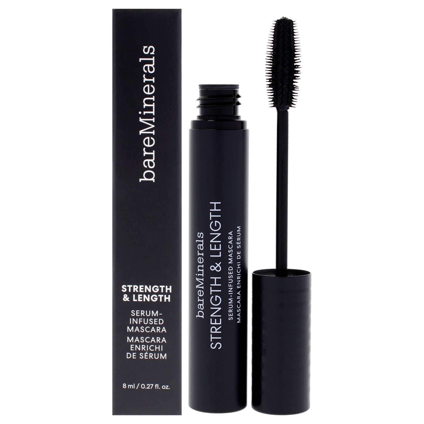 Strength and Length Serum-Infused Mascara - Exteme Black 0.27 oz Mascara