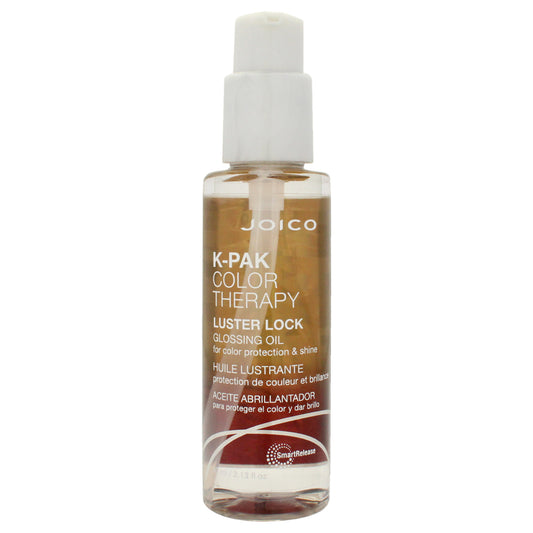 K-PAK Color Therapy Luster Lock Glossing Oil by Joico for Unisex - 2.13 oz Oil