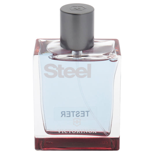 Victorinox Steel by Swiss Army for Men - 3.4 oz EDT Spray (Tester)