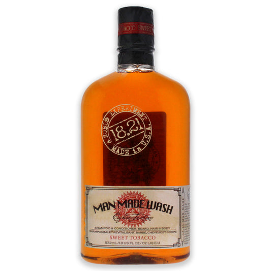 3-In-1 Man Made Wash - Sweet Tobacco 18 oz Shampoo