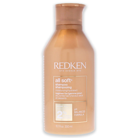 All Soft Shampoo-NP by Redken for Unisex - 10.1 oz Shampoo