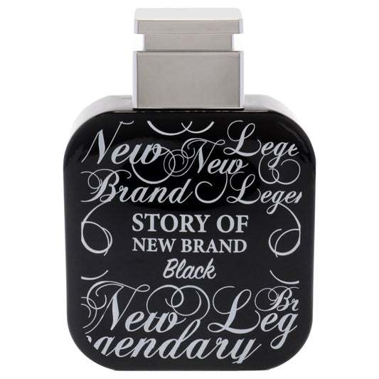Story Of New Brand Black by New Brand for Men - 3.3 oz EDT Spray (Unboxed)