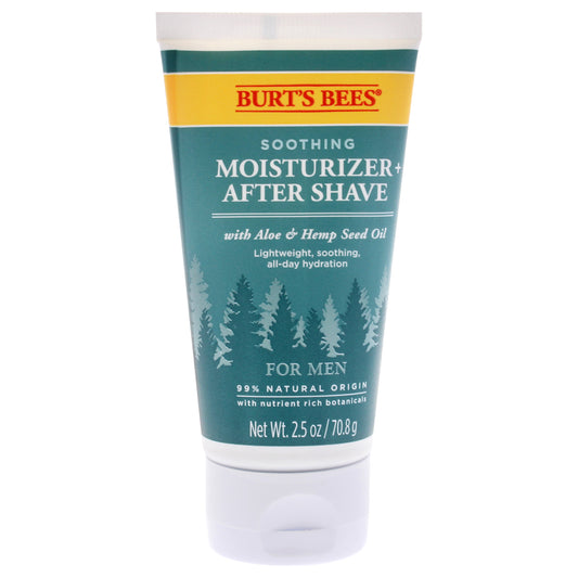 Soothing Moisturizer Plus After Shave by Burts Bees for Men - 2.5 oz After Shave