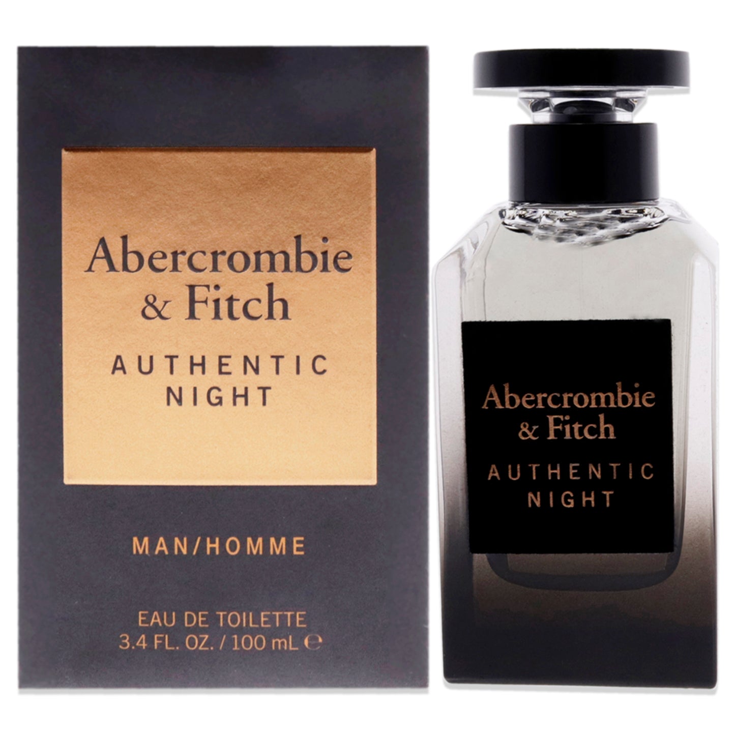 Authentic Night 3.4 oz EDT Spray