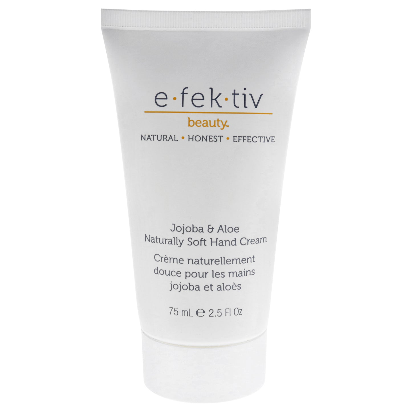 Jojoba and Aloe Naturally Soft Hand Cream by e.fek.tiv for Unisex - 2.5 oz Cream