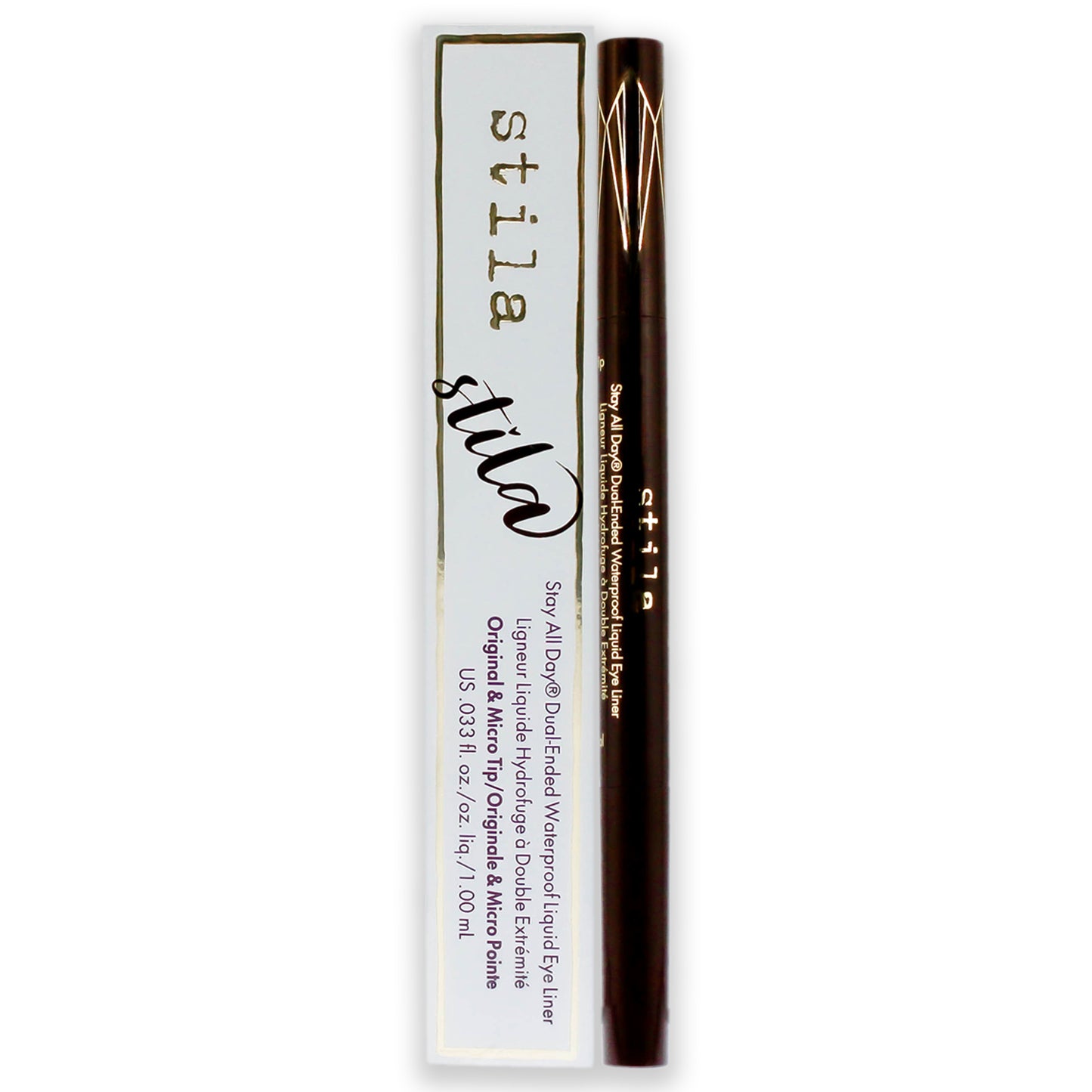 Stay All Day Waterproof Liquid Eye Liner - Dark Brown 0.033 oz Eyeliner