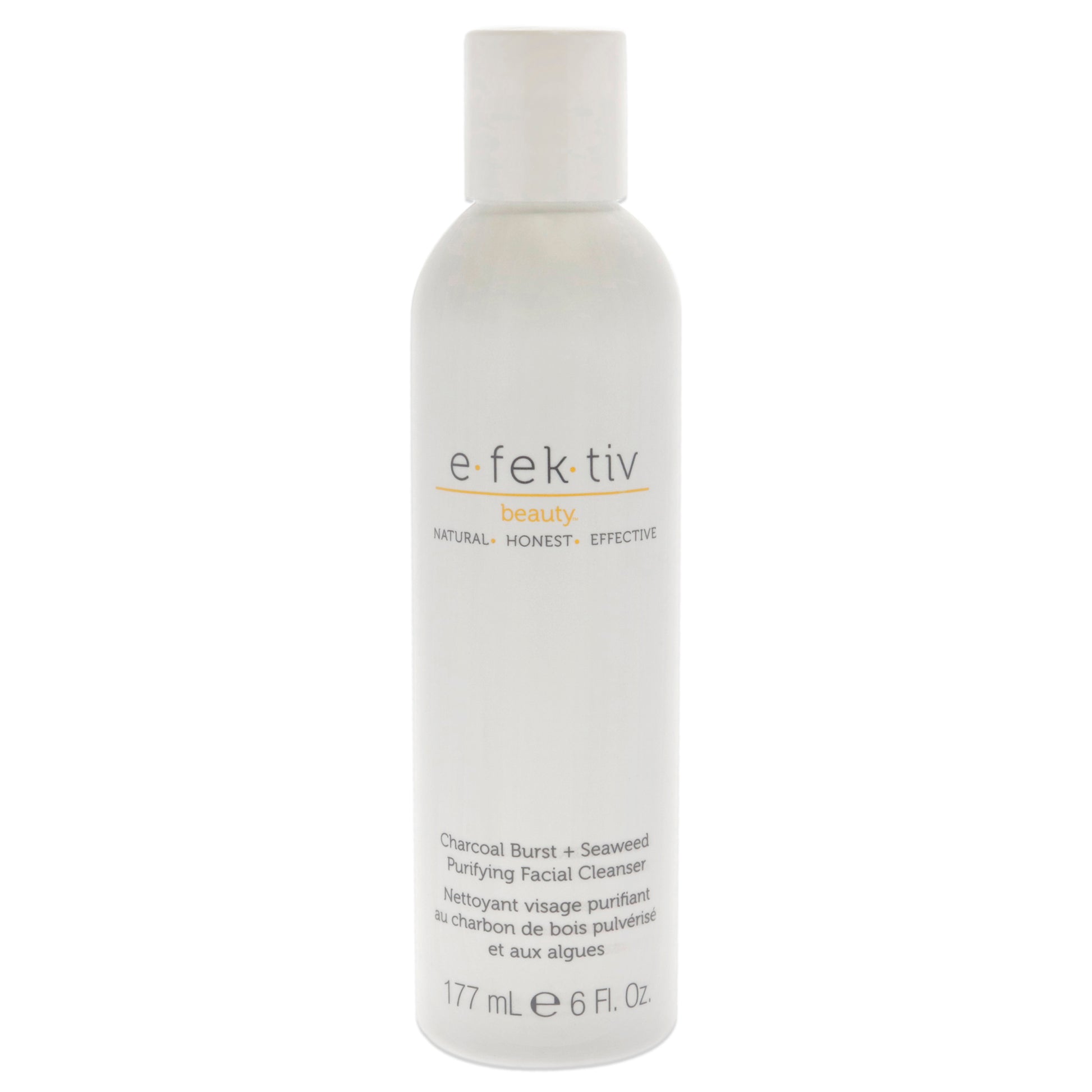 Charcoal Burst Plus Seaweed Purifying Facial Cleanser by e.fek.tiv for Unisex - 6 oz Cleanser